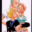 One Piece Doujinshi - Zoro x Nami x Sanji