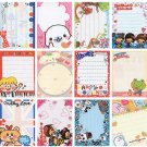 20 Various Mini Notepad Stationary Sheets (C)