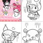 My Melody Coloring Books #1