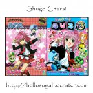 Shugo Chara! Coloring Books + Stickers + Memopad + Origami