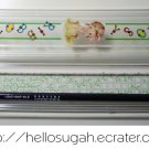 Vintage Japanese Shoujo Rosy Ribbon Pencil Box #2