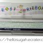 Vintage Japanese Shoujo Rosy Ribbon Pencil Box #1