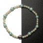 Kazumi Elastic Glass Pearl Bracelet [36] Sky Blue