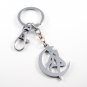 Sailor Moon Usagi Silhouette with Crescent Moon Key Chain