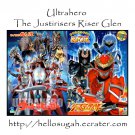 [B03-S09] Ultrahero  + Genseishin Justirisers Coloring Book