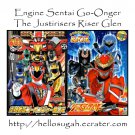 [B03-S08] Engine Sentai Go-Onger + Genseishin Justirisers Coloring Books