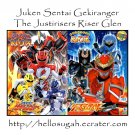 [B03-S07] Juken Sentai Gekiranger + Genseishin Justirisers Coloring Book