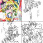 [B02] Kamikaze Kaitou Jeanne Coloring Book + Shitajiki