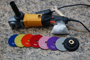4" Complete Wet Polishing Kit
