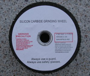 Two Sillicon Carbide Grinding Wheels