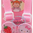 Japan Sanrio Hello Kitty Baby Bib holder clip babies feeding clips set kids child girls ladies