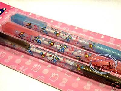 Sanrio Hello Kitty Ball Pen stationery writing x 3 Pcs
