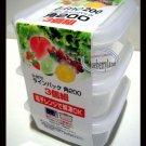 Japan Microwave Snack lunch box Food case vegg fruit 3p