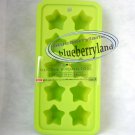 Japan Silicone Star Shape Kitchen Tool Food Drink Accessories Green
