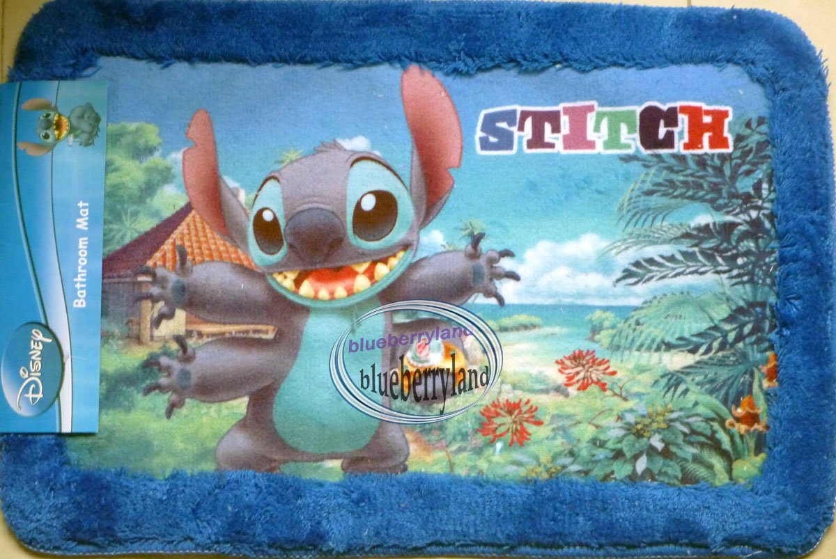  Disney  STITCH  Bathroom Door Kitchen  mat rug Carpet home