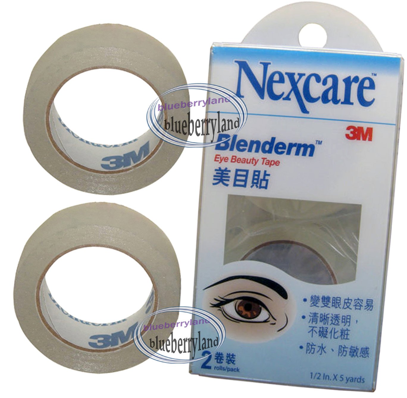 3m Nexcare Blenderm Double Eyelid Eye Beauty Tape 2 Roll