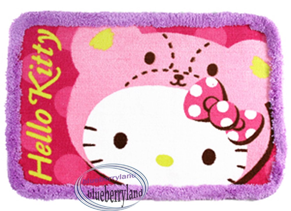 Sanrio Hello Kitty bathroom Door Kitchen mat rug home carpet