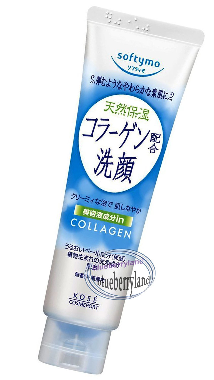 Japan KOSE COSMEPORT softymo Facial Washing Foam with Collagen 150g