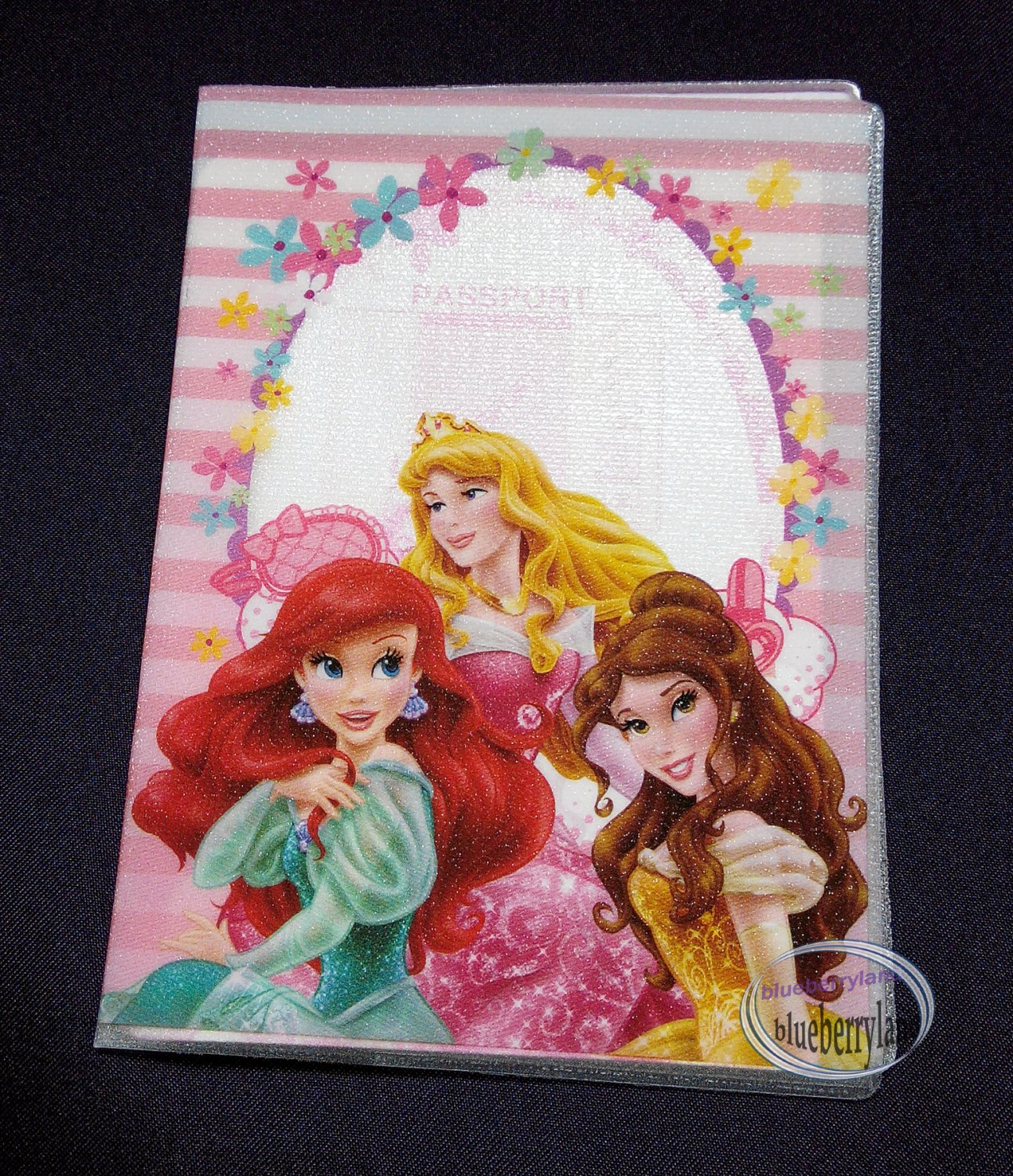 Disney PRINCESS Passport Holder cover travel Q14