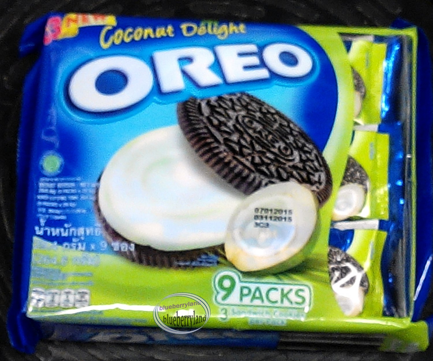 Oreo Coconut cream flavor Sandwich cookie Biscuit packs