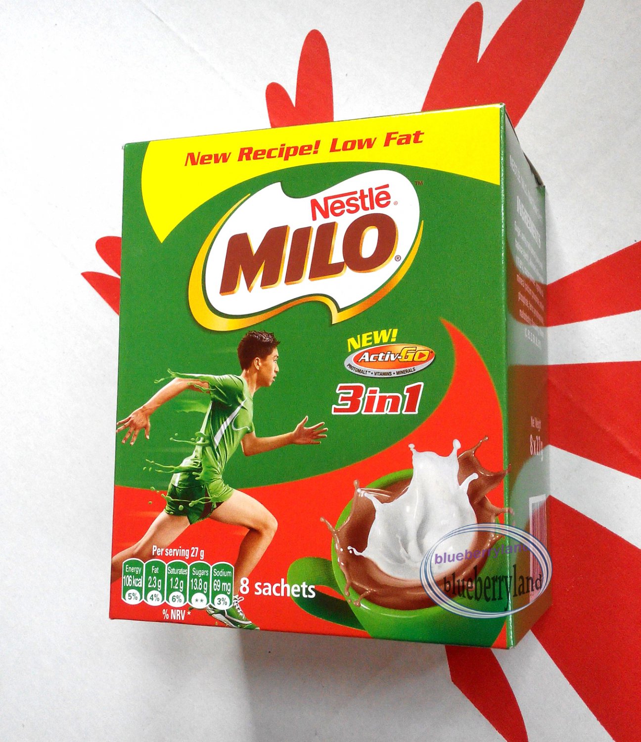 Nestle Milo Malt Drink mix pouch Nutritious Instant Drink Powder chocolate