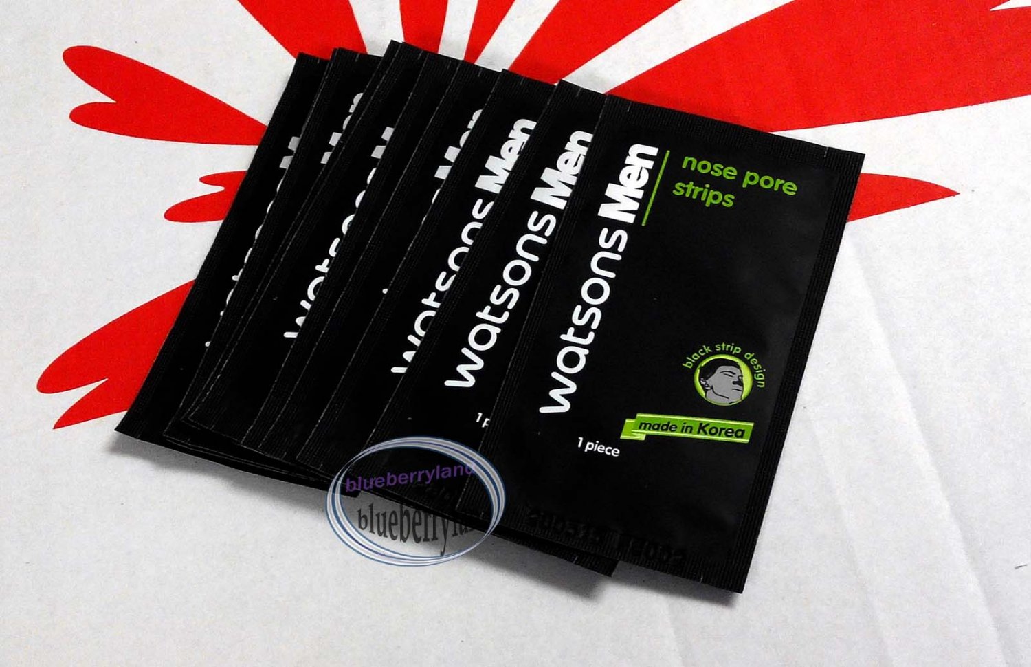 Watsons Men Nose Pore Pack Cleansing Strip 10 Sheet Blackhead skin care