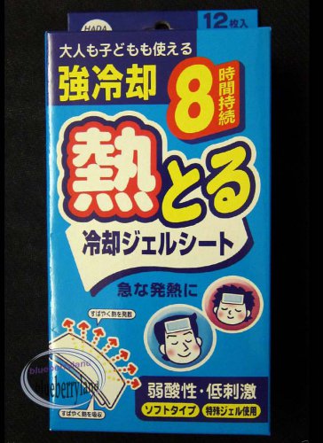 japanese cooling gel patch