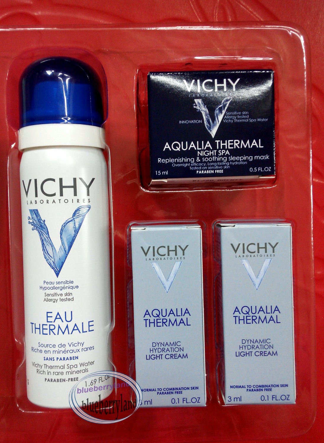 Vichy Laboratoires Aqualia Thermal 5 Pcs Set Series facial skin care
