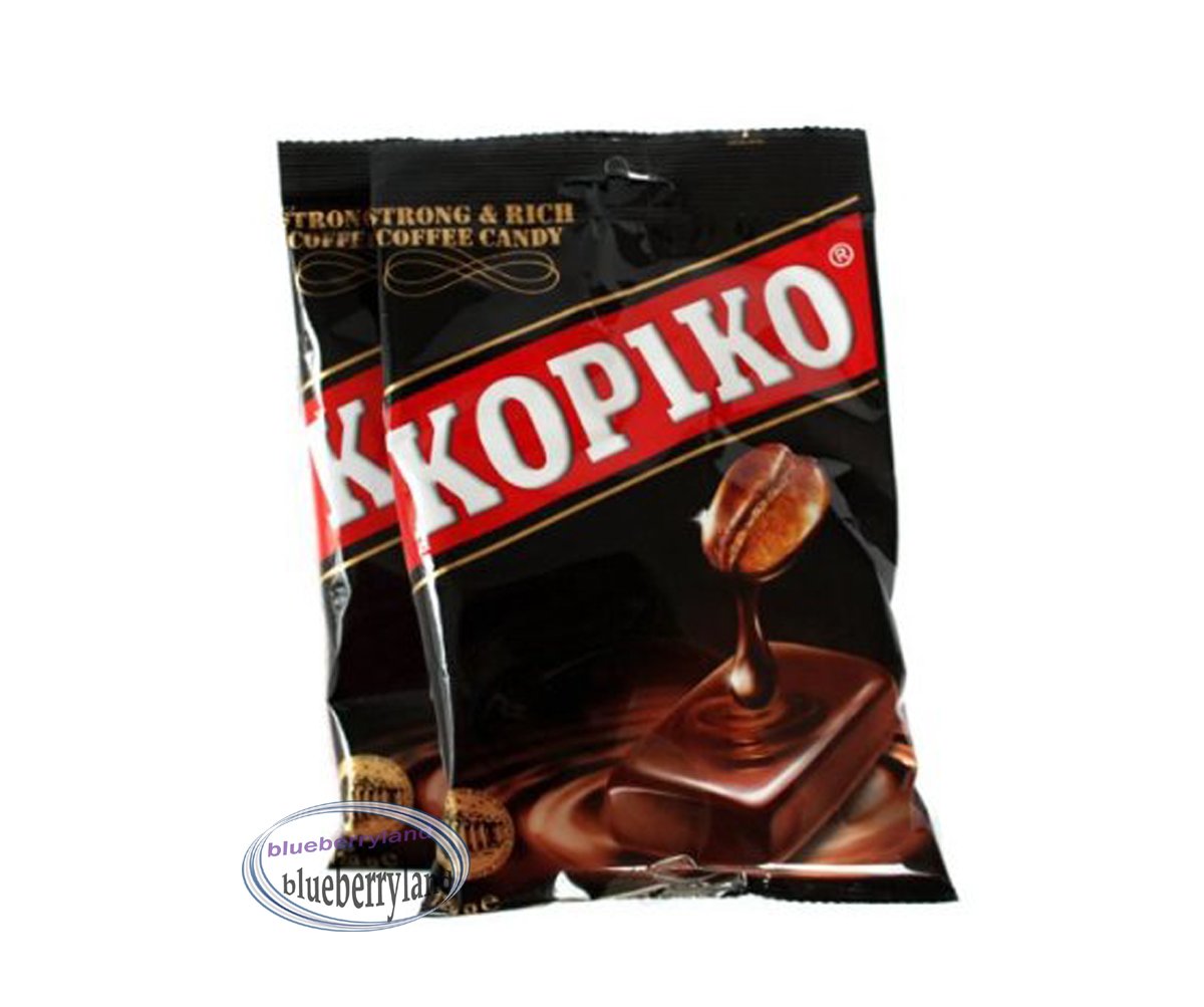 2 packs KOPIKO strong & rich coffee candy candies drops sweet treats