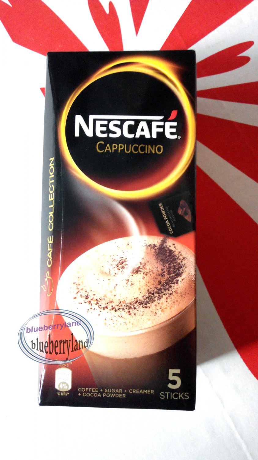 Nestle NESCAFE Premium Cappuccino Instant Coffee Mix CafÃ©