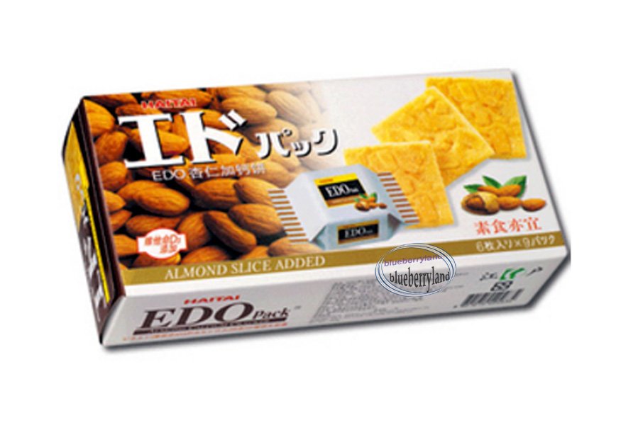 EDO Pack Almond Cracker 133g biscuits