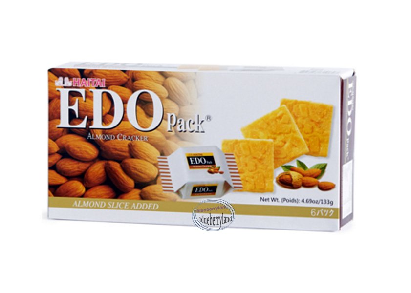 EDO Pack Almond Cracker 133g biscuits cookies sweets snacks ladies men kids