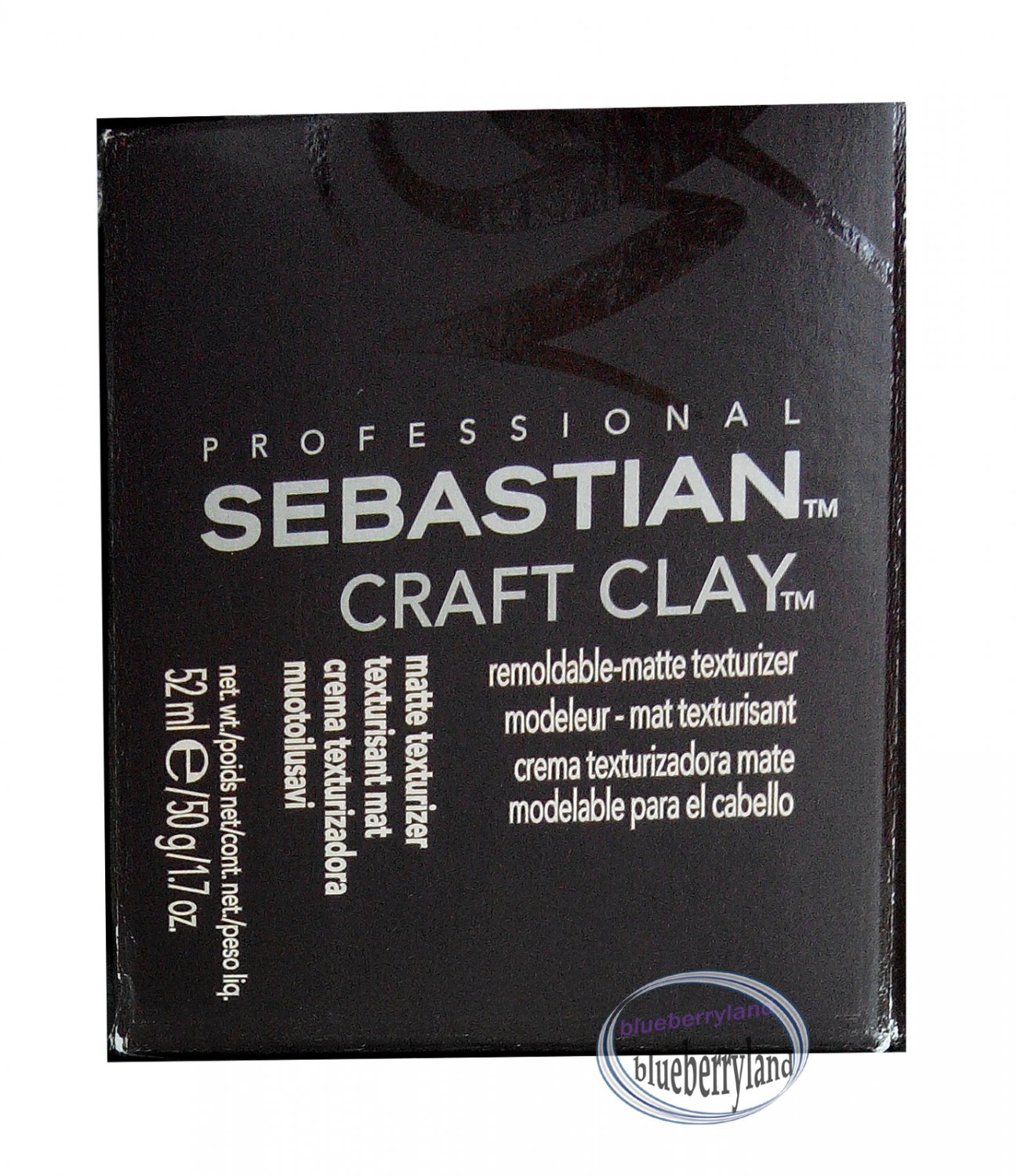 Sebastian Craft Clay Matte Texturizer 50g hair styling