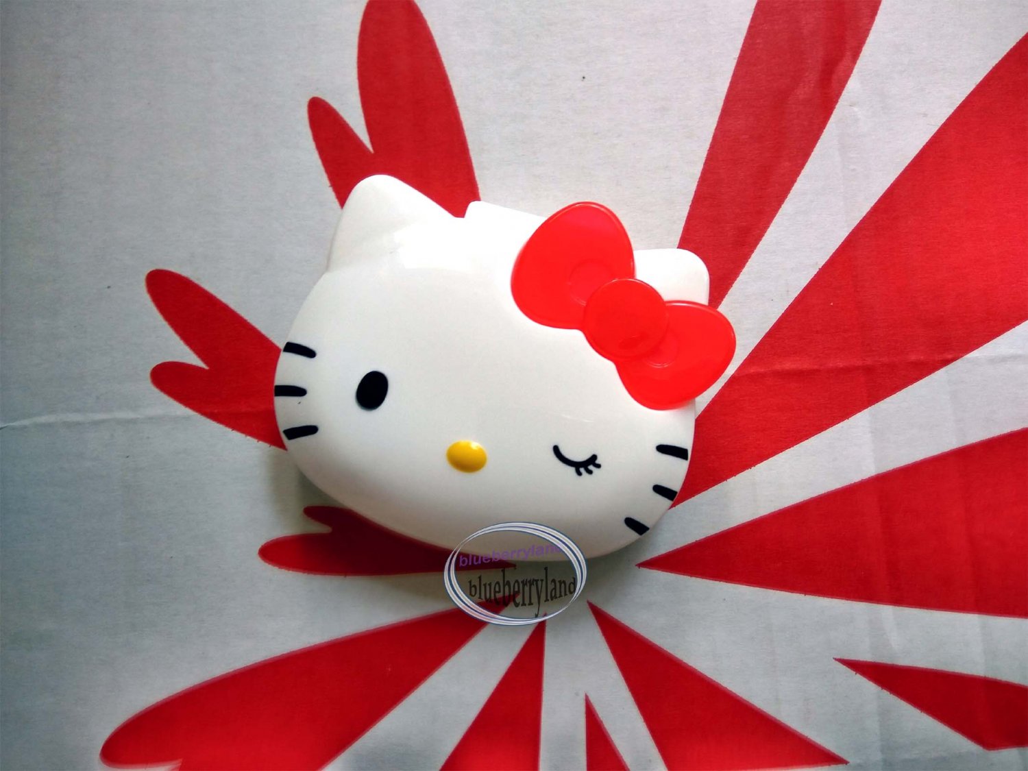 Japan Sanrio Hello Kitty False Eyelash Case White makeup cosmetic tool