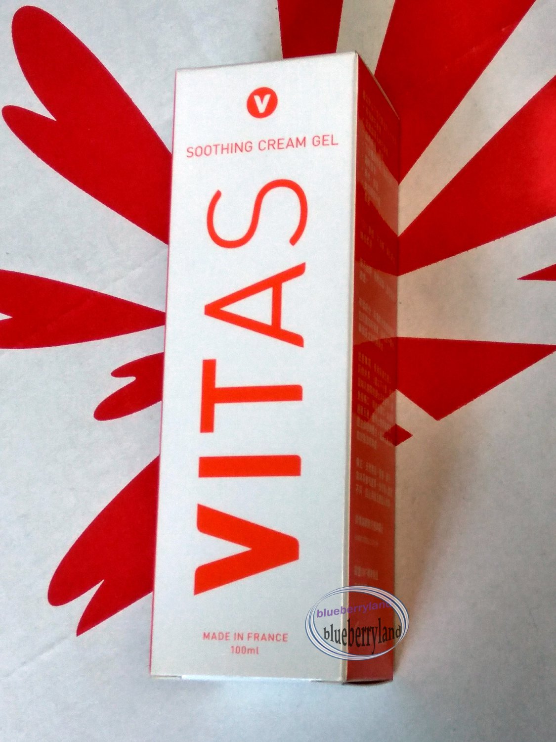France Vitas Soothing Cream Gel 100ml for Lymphatic Management ladies men lymph