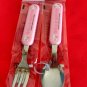 Sanrio Hello Kitty Fork & Spoon Set kitchen Cutlery home Pink