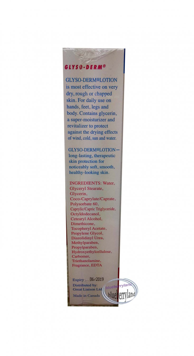 GLYSODERM Lotion 300ml skin care for dry scaly itchy chapped skin
