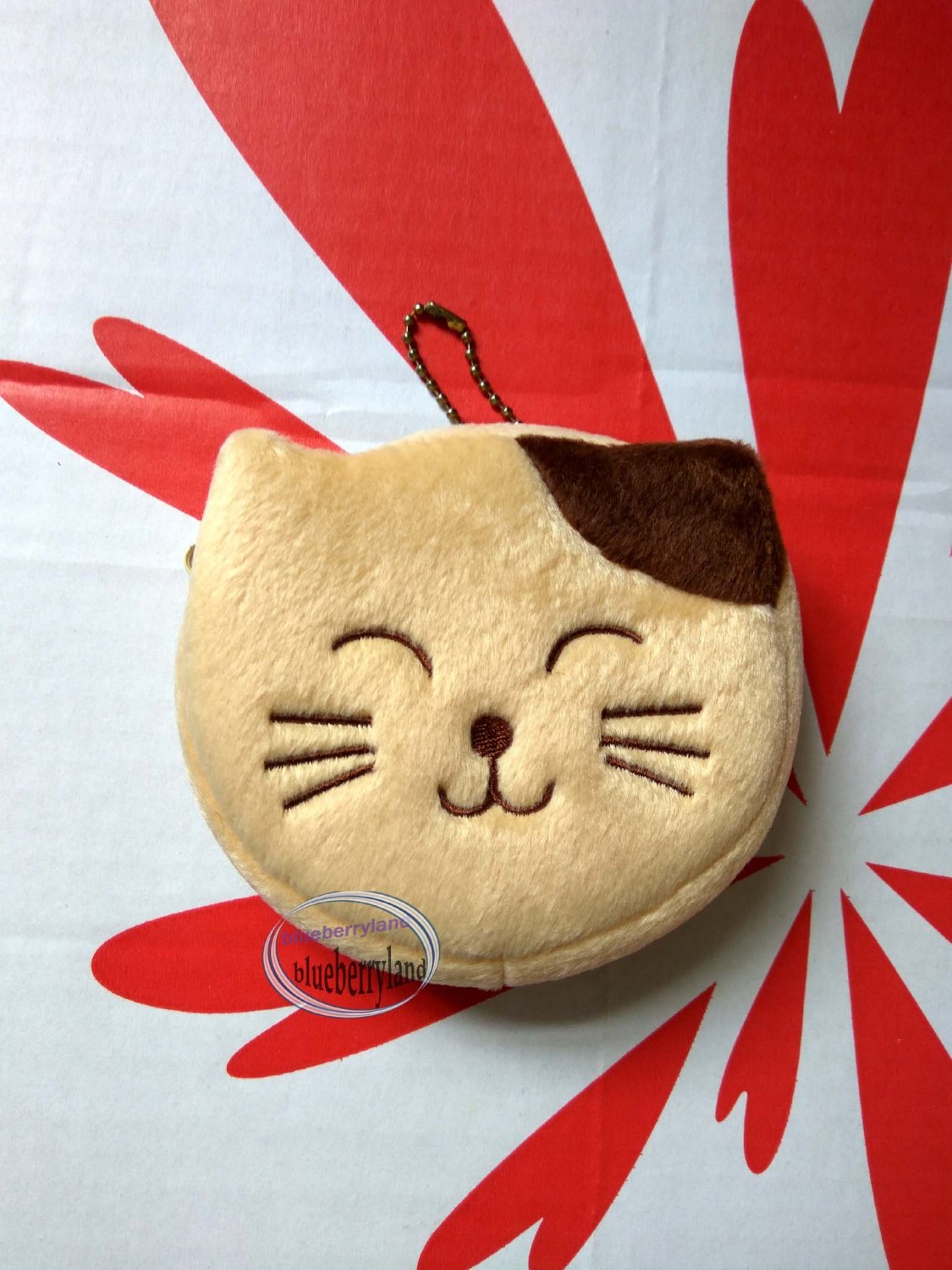 stuffed cat purse