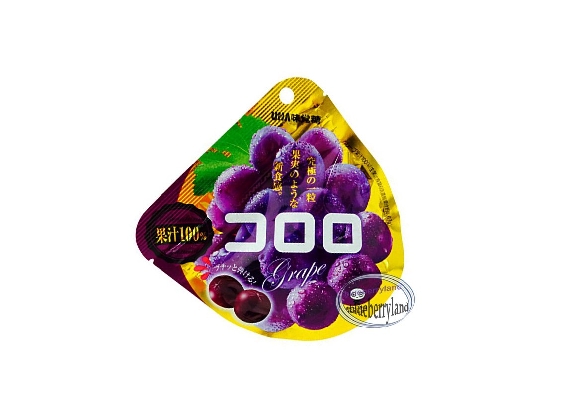 UHA Cororo Fruit Juice Gummy gummi GRAPE flavor Candy sweet candies