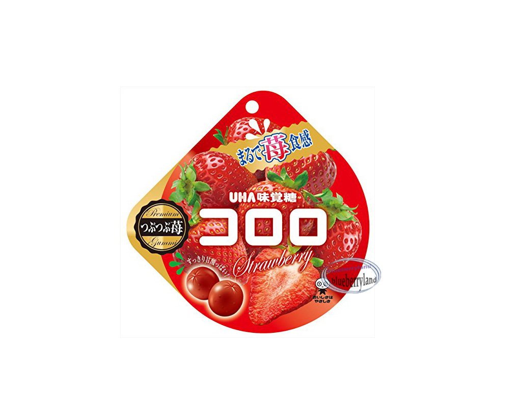 UHA Cororo Fruit Juice Gummy gummi STRAWBERRY flavor Candy sweet candies