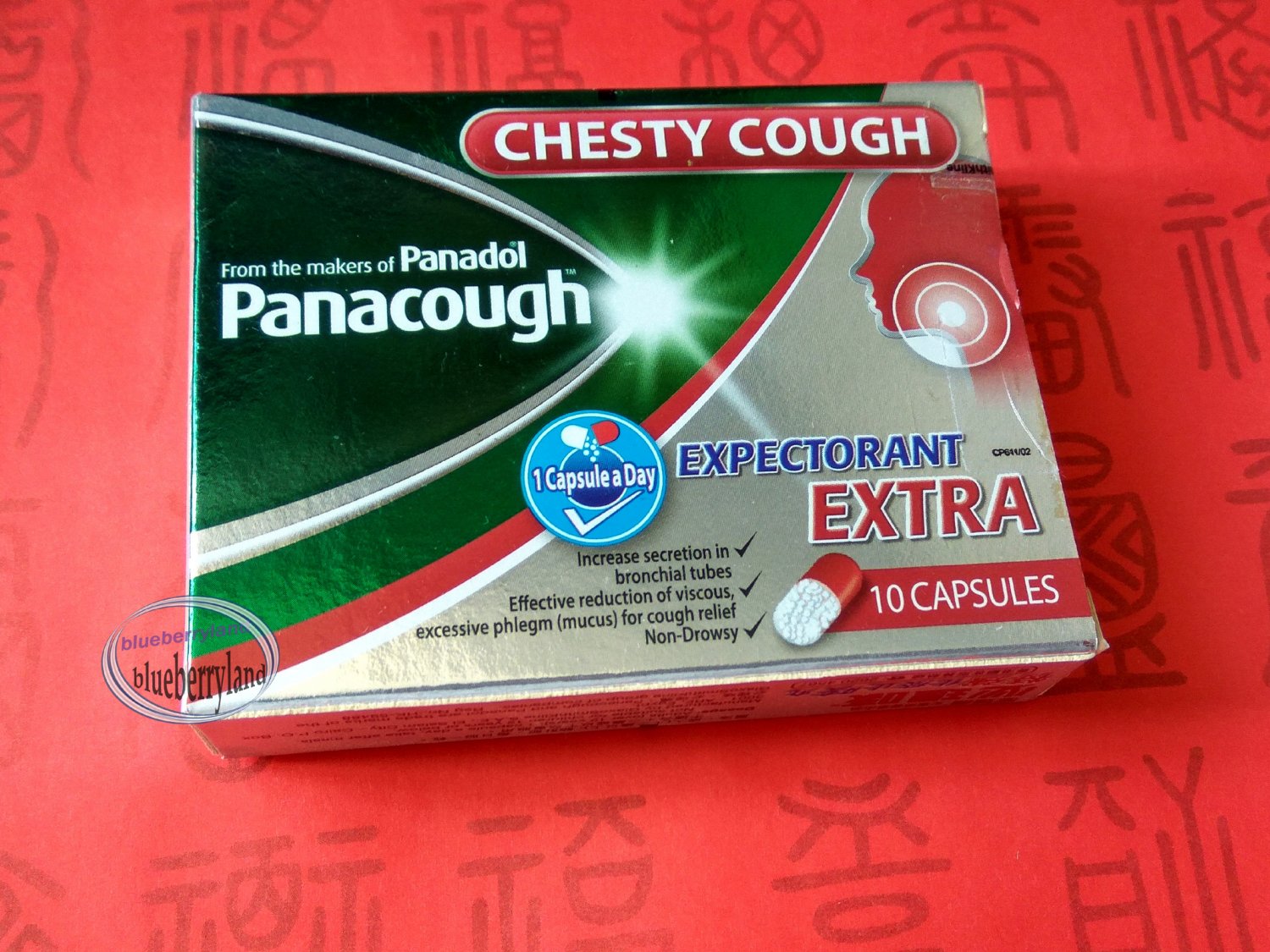 Panadol Panacough Expectorant Extra Capsules Chesty Cough relief adult