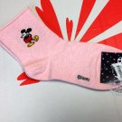 Disney Mickey Mouse Pink Sock ladies girls Socks 22 - 24cm