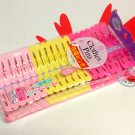 40 pieces Clothespins Laundry Plastic Clothes Pins set