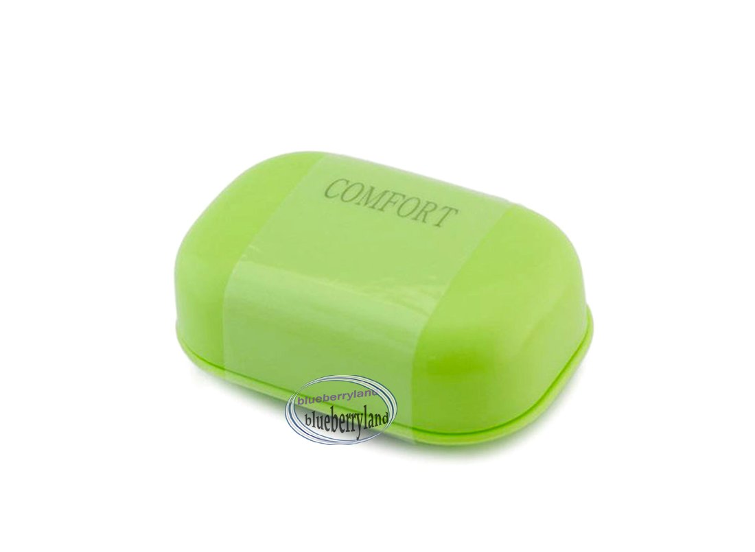 Japan Soap Dish Box Holder with cover Green bathroom Soaps Case Dispensers