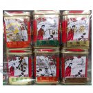 6 Tins Chinese Tea leaves set Green Tea Tikuanyin Yunnan Oolong Jasmine Black Tea RD1