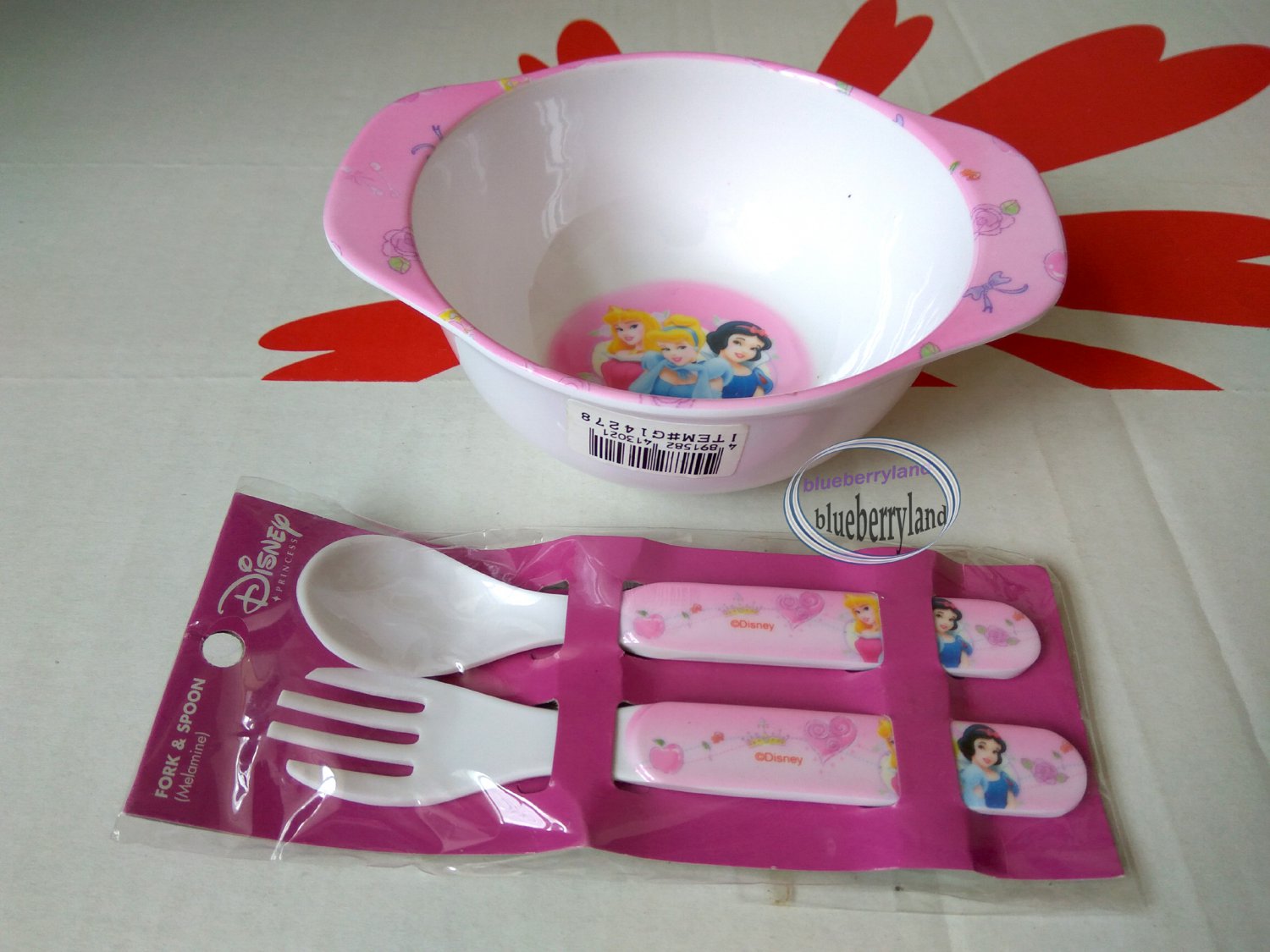 Disney Feeding Set Disneyxbunny Stainless Fork & Spoon main image 1