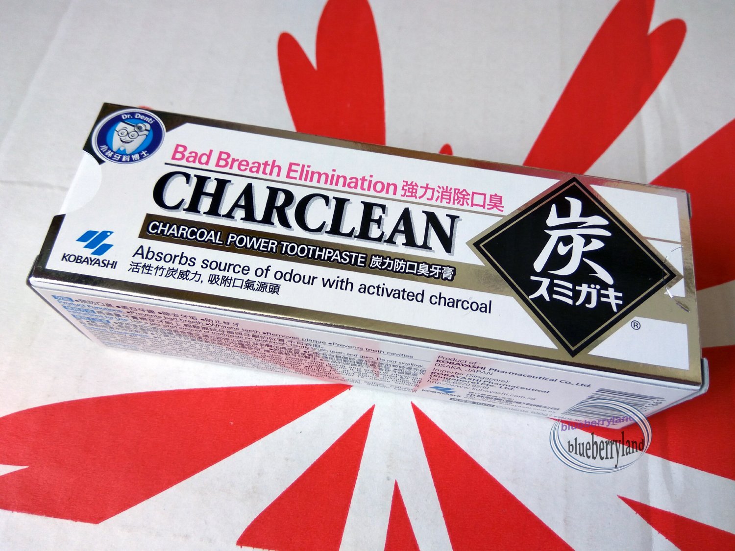 Japan Kobayashi Charcoal Power Toothpaste whitening Teeth Tooth Care