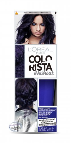 L Oreal Paris Colorista Washout Indigo Blue Semi Permanent Hair Dye