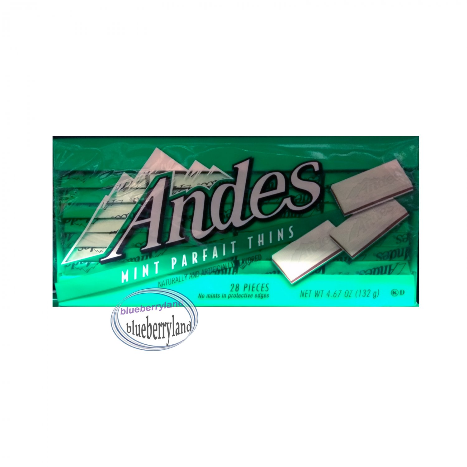 Andes Mint Parfait Thins 132g (28 Pcs) chocolate candy sweets snacks ladies