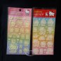Sanrio HELLO KITTY Noctilucence Sticker 2p set Stickers Sheet girl ladies home bedroom